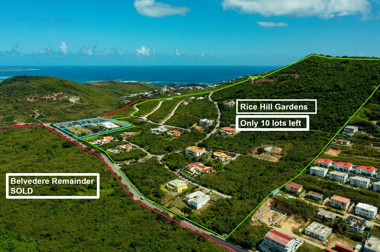 Garden — Rice Hill Gardens Lots For Sale, Oyster Pond (Dutch side)