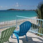 REDUCED! Great Bay Villas #6 — balcony view of, 2-bedroom 1.5-bathroom property, in beach front, Sint Maarten