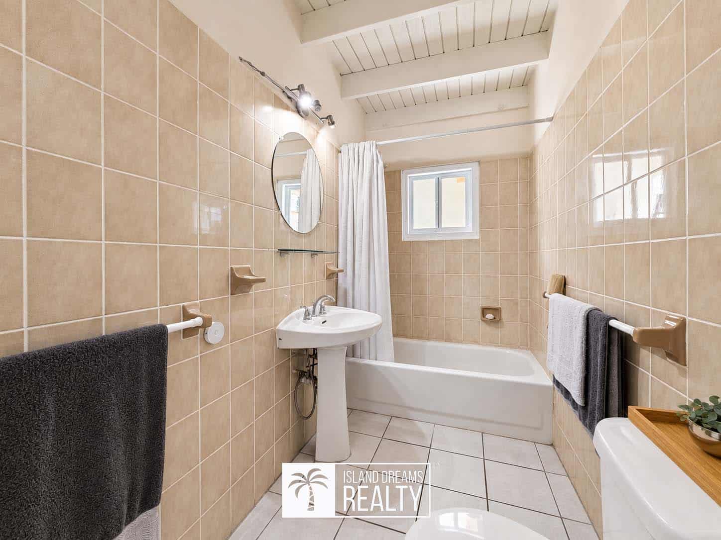 Bathroom — REDUCED! Two Bedroom Freestanding Home + Office & Apartment – Belair, Little Bay