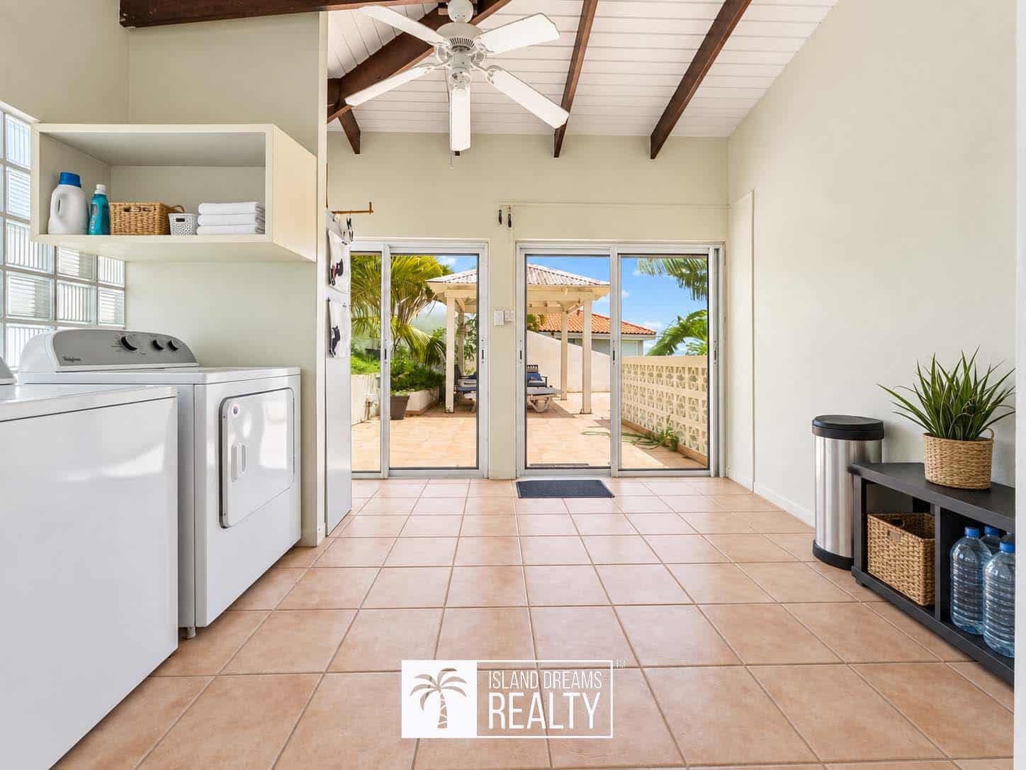 Laundry — REDUCED! Two Bedroom Freestanding Home + Office & Apartment – Belair, Little Bay
