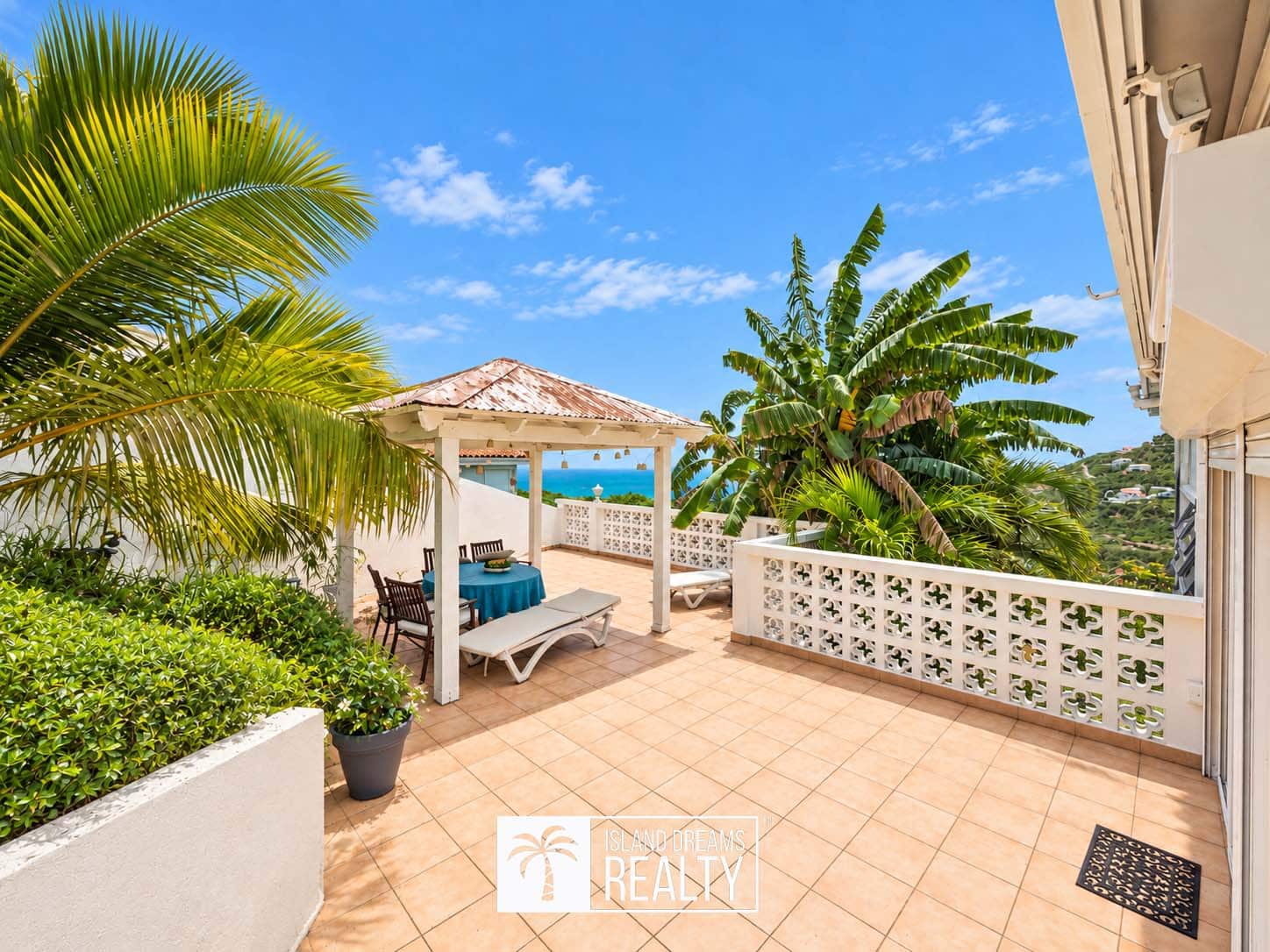 Patio — REDUCED! Two Bedroom Freestanding Home + Office & Apartment – Belair, Little Bay