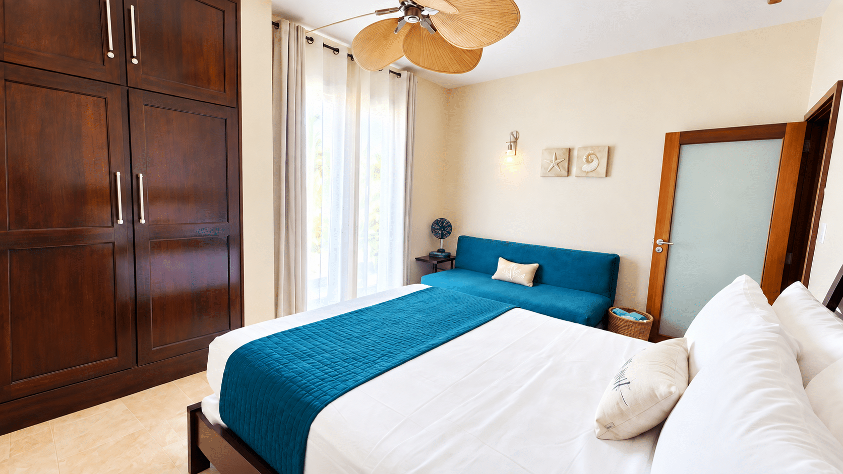Bedroom — Ocean’s Two Bedroom Condo For Sale – Great Bay, Philipsburg