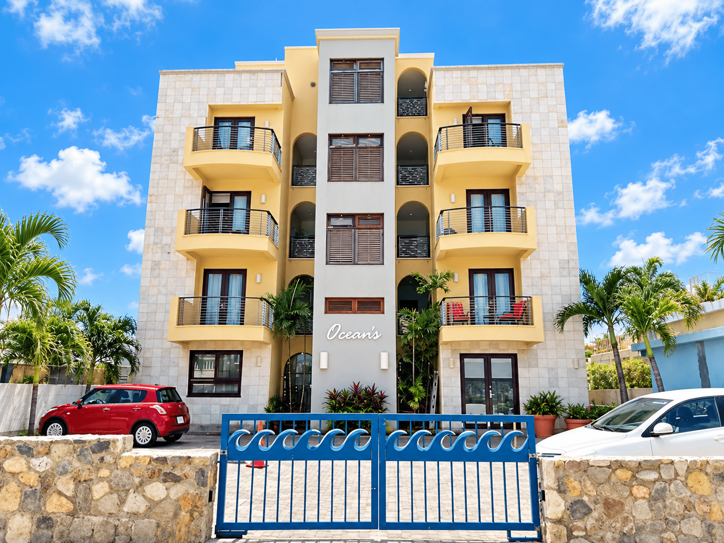 Exterior — Ocean’s Two Bedroom Condo For Sale – Great Bay, Philipsburg