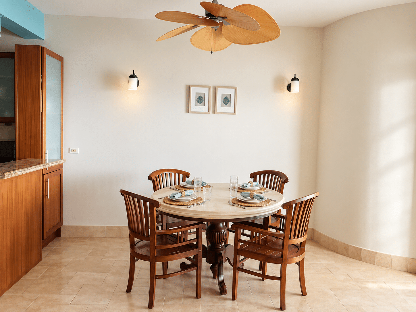 Dining area — Ocean’s Two Bedroom Condo For Sale – Great Bay, Philipsburg