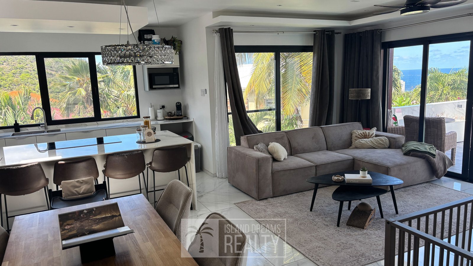 2 Bedroom Apartment + Optional Studio For Rent in Dawn Beach — property in dawn beach, Sint Maarten