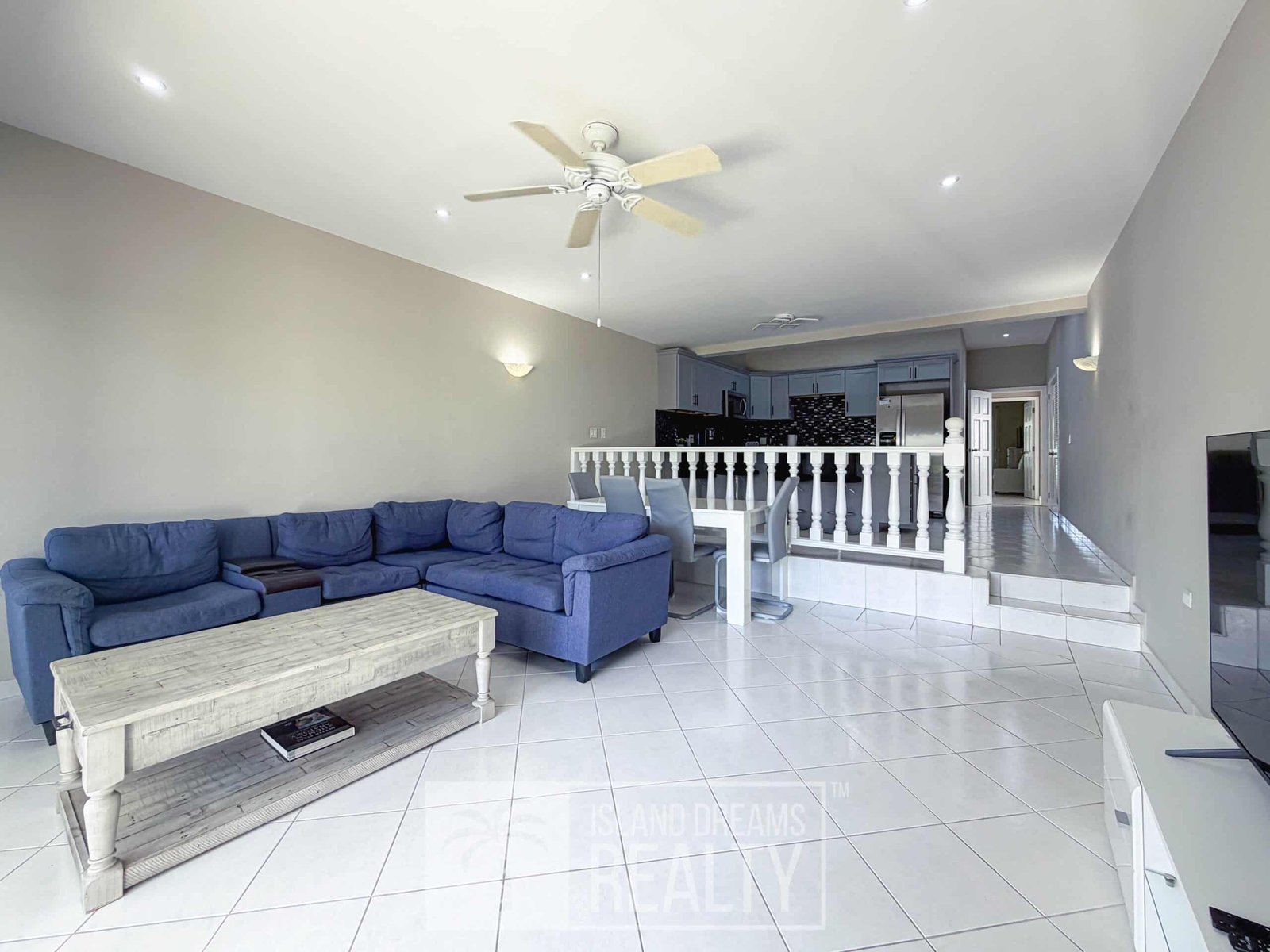 Living room — Cupecoy Beach Club Unit 119, cupecoy