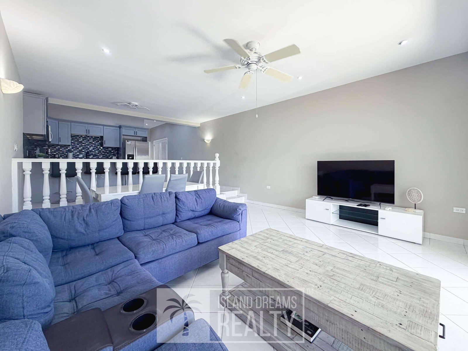 Living room — Cupecoy Beach Club Unit 119, cupecoy
