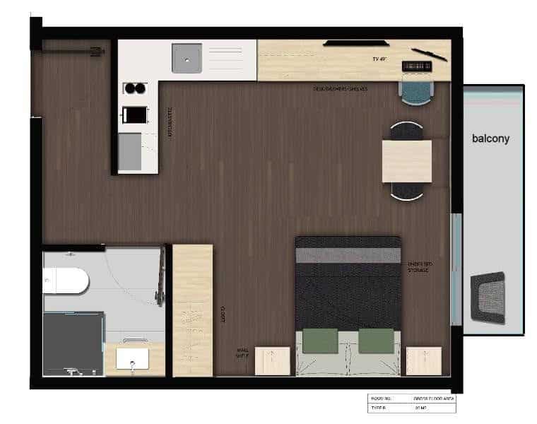 Emerald Studio 403W — property in Maho, Sint Maarten