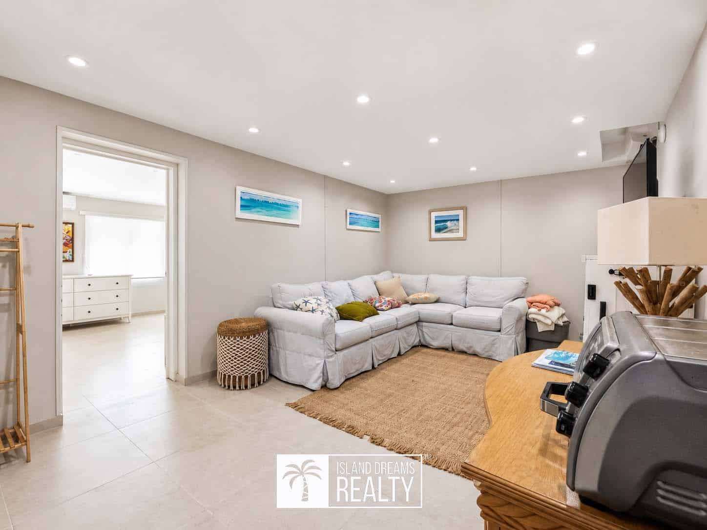 Living room — Villa Mountain Dove Road – Point Blanche, Point Blanche