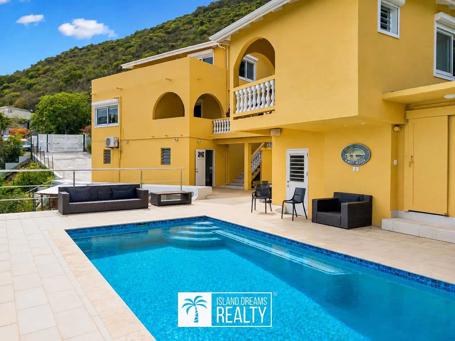 Swimming pool — Villa Mountain Dove Road – Point Blanche, Point Blanche