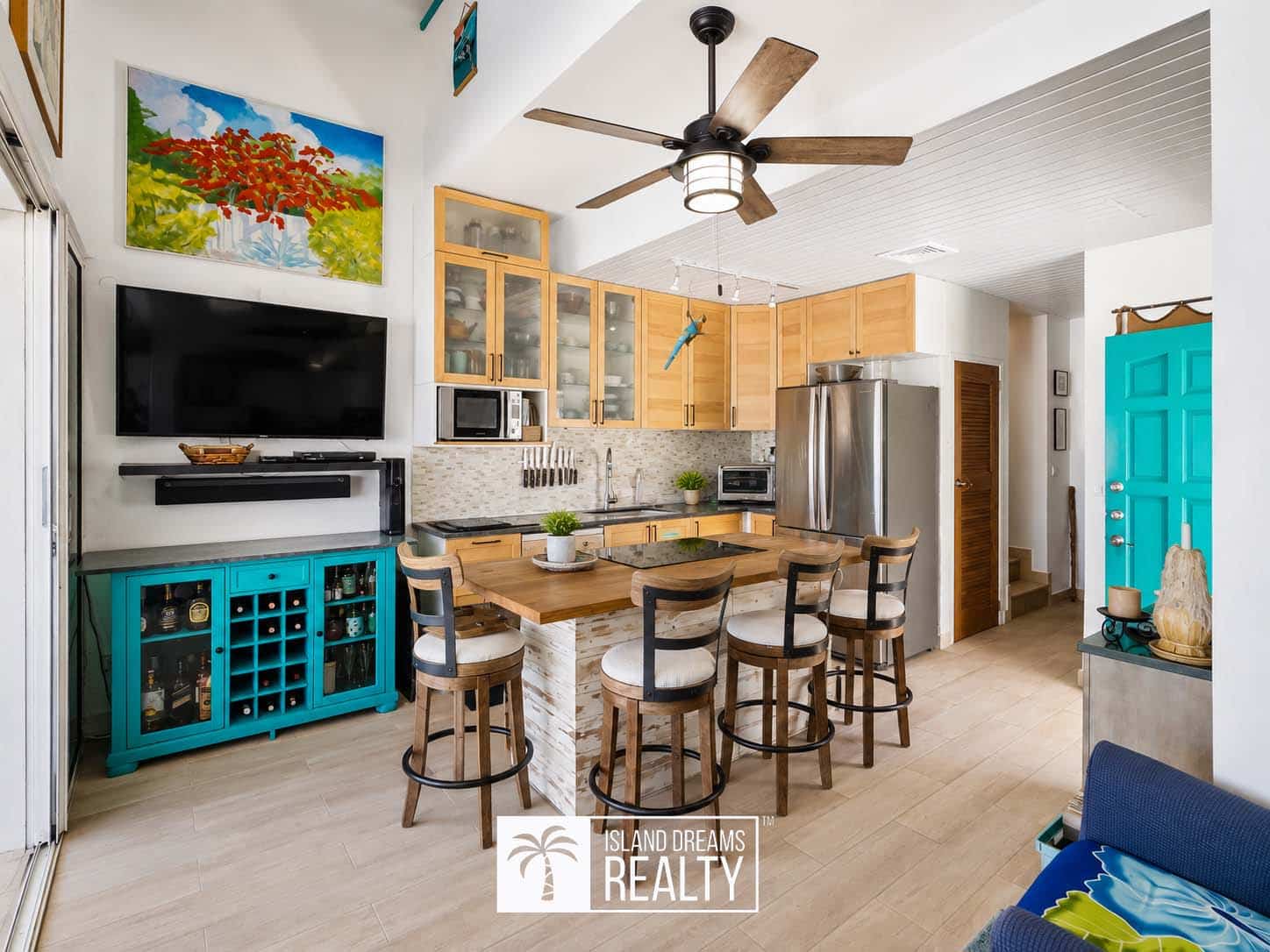 Kitchen — Le Pelican French Oyster Pond Townhouse, Sint Maarten