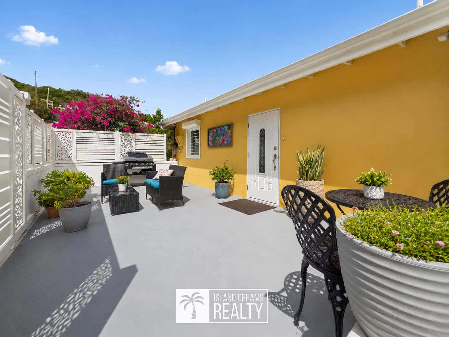 Front view — Villa Mountain Dove Road – Point Blanche, Point Blanche
