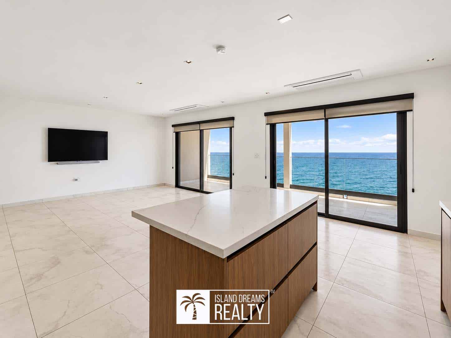 Living room — Vivid Residence – For Rent in Point Blanche, Point Blanche