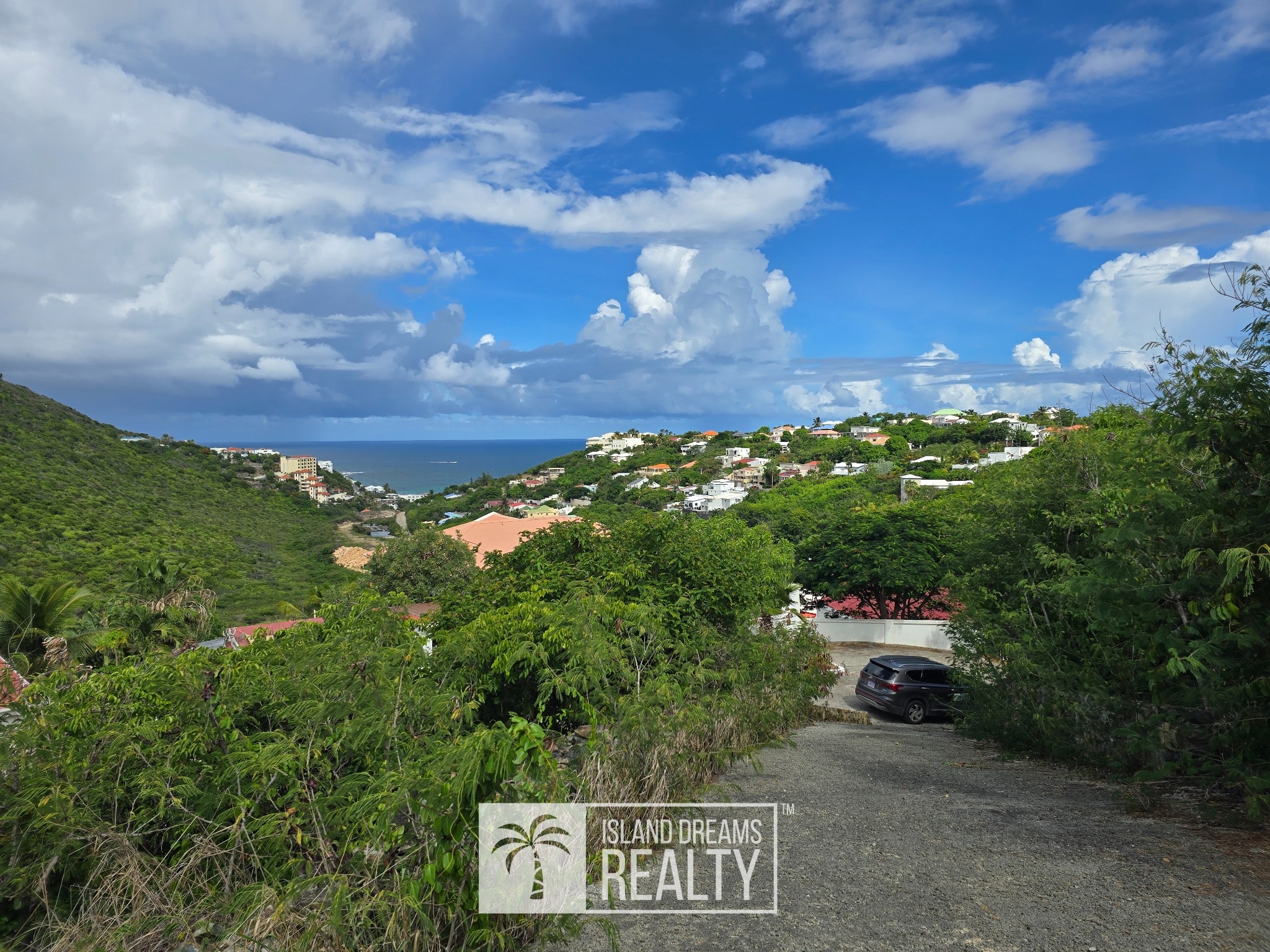 Ocean View Terrace Lot with Building Plans — property in Dawn Beach, Sint Maarten