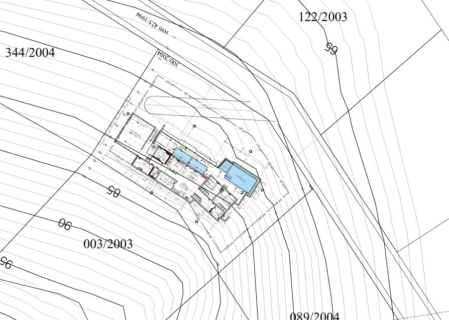 Ocean View Terrace Lot with Building Plans — property in Dawn Beach, Sint Maarten