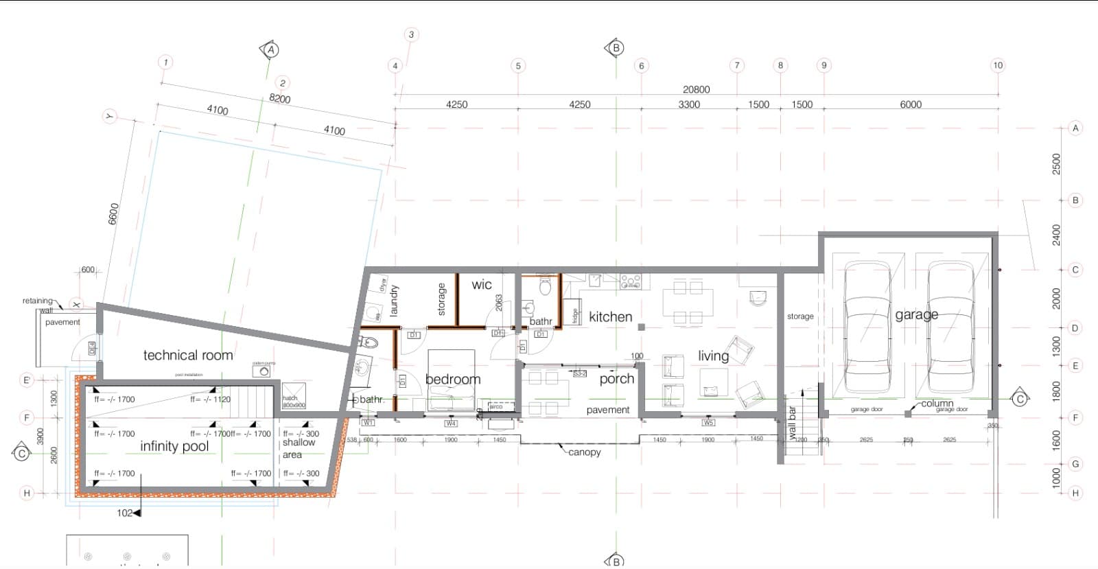 Ocean View Terrace Lot with Building Plans — property in Dawn Beach, Sint Maarten