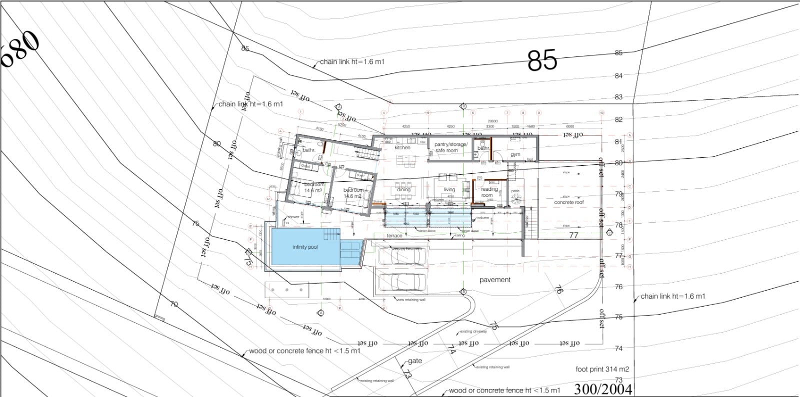 Ocean View Terrace Lot with Building Plans — property in Dawn Beach, Sint Maarten
